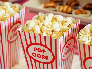 Liebesfilm Popcorn